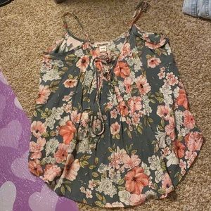 billabong flowery tank